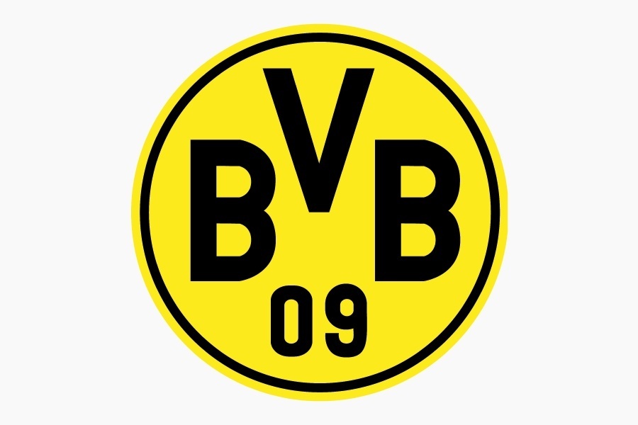 Borussia Dortmund logo rond - Origineel