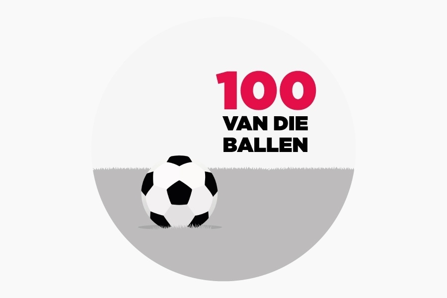 100 van die ballen - Cartoon