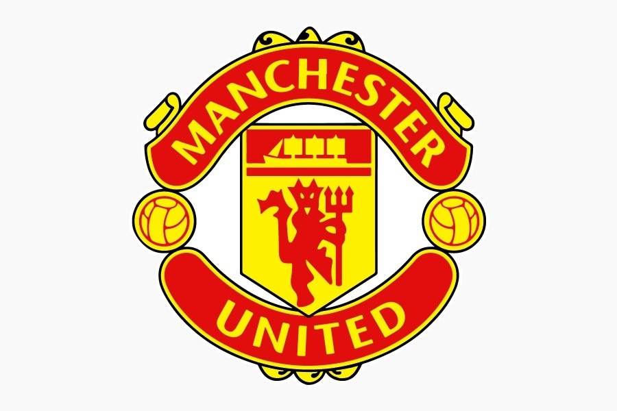 Manchester United logo rond - Origineel